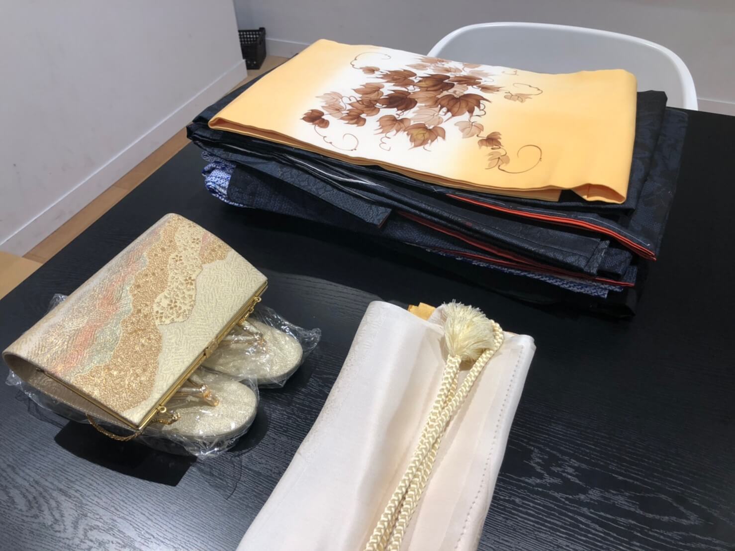 査定に出した着物